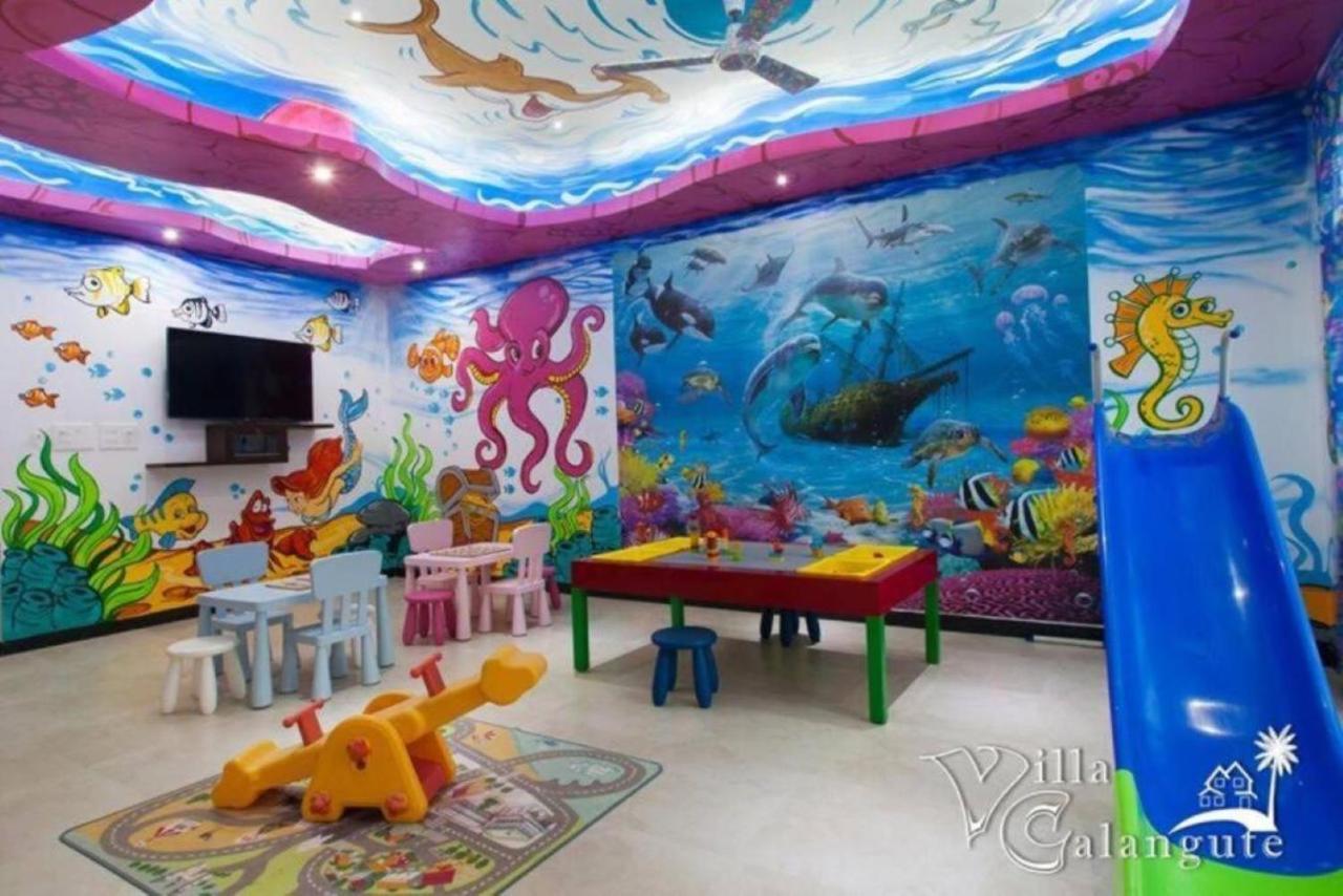 Luxury Rental With Kids Playroom In Goa Calangute Eksteriør bilde